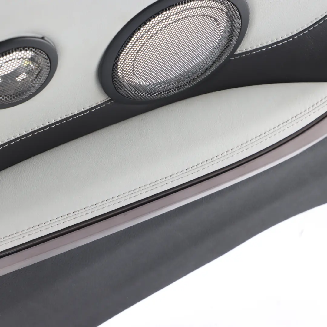 Left N/S Lateral Lining Panel Black Leather Silverstone to BMW F83 M4 Cabrio Rear with Part number 8064005 BMW F83 M4 Cabrio Rear Left N/S Lateral Lining Panel Black Leather Silverstone - SKU 8064005-1 - Part number 8064005