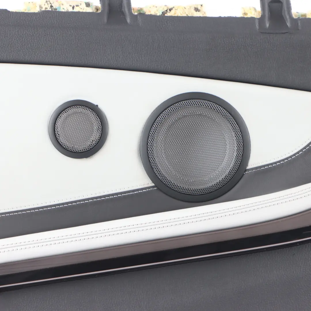 BMW F83 M4 Cabrio Rear Left N/S Lateral Lining Panel Black Leather Silverstone - SKU 8064005-1 - Part number 8064005