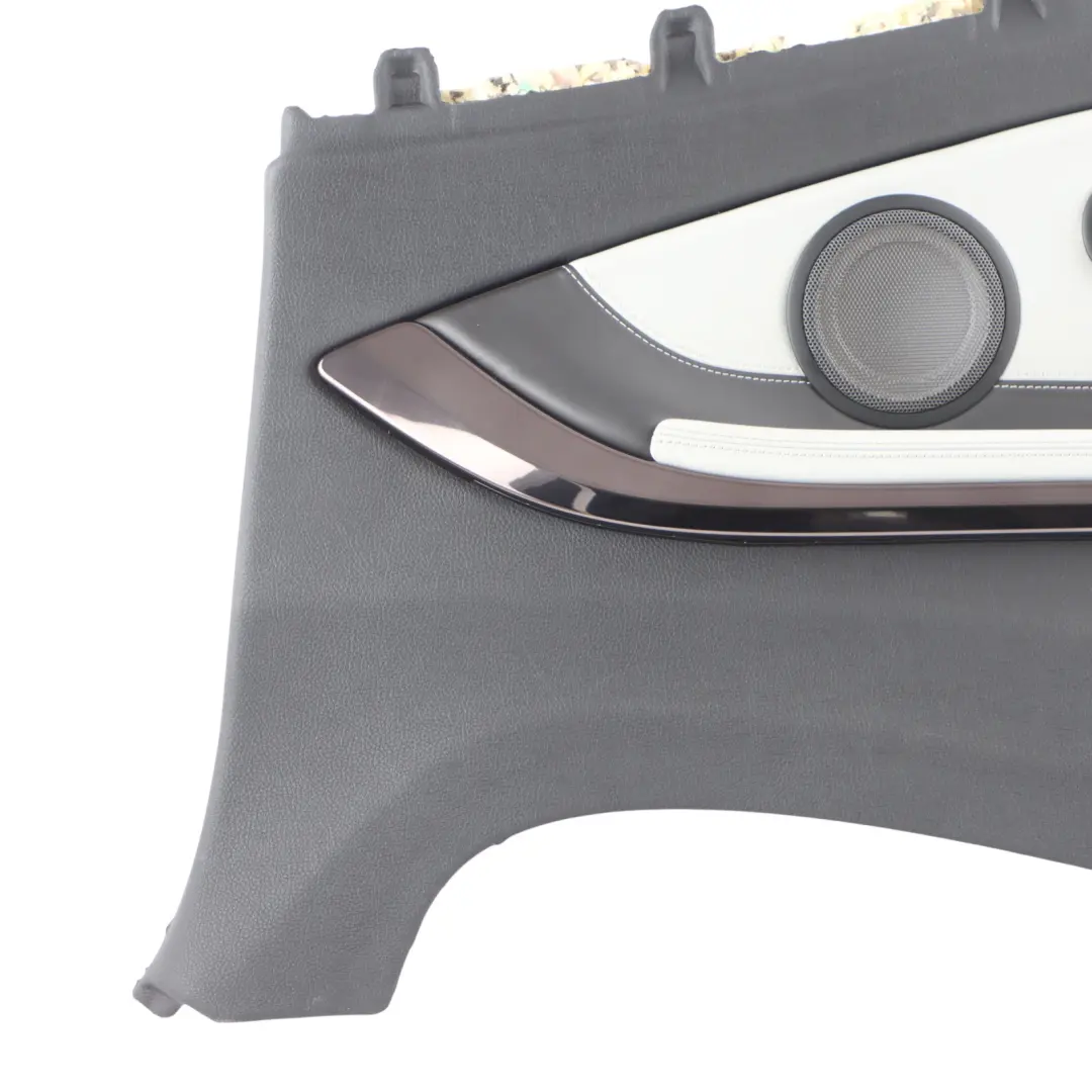 BMW F83 M4 Cabrio Rear Right O/S Lateral Lining Panel Black Leather Silverstone - SKU 8064006-1 - Part number 8064006