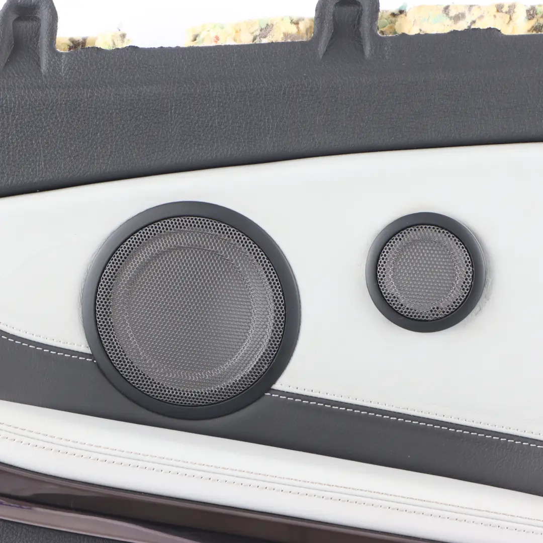 Right O/S Lateral Lining Panel Black Leather Silverstone to BMW F83 M4 Cabrio Rear with Part number 8064006 BMW F83 M4 Cabrio Rear Right O/S Lateral Lining Panel Black Leather Silverstone - SKU 8064006-1 - Part number 8064006