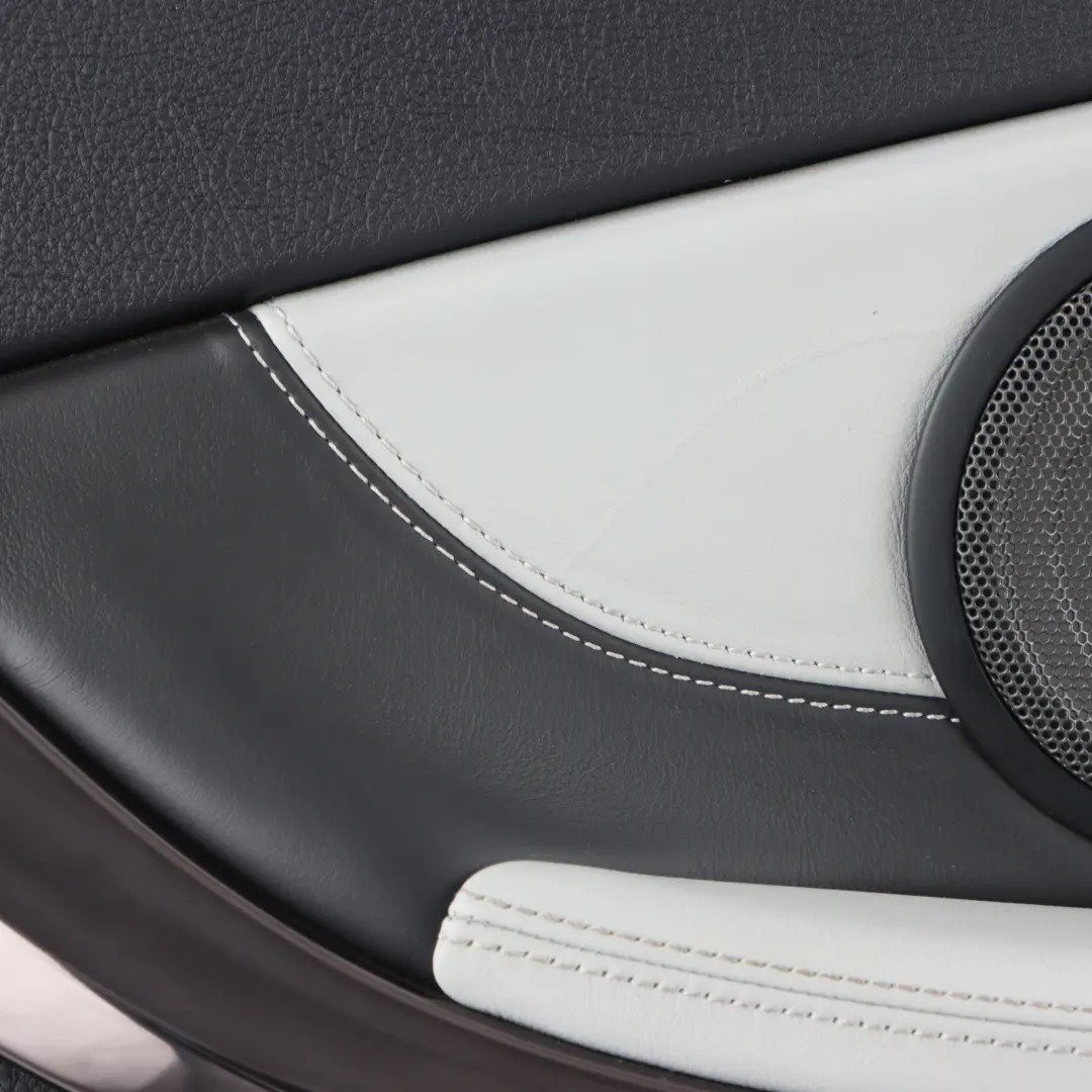 BMW F83 M4 Cabrio Rear Right O/S Lateral Lining Panel Black Leather Silverstone - SKU 8064006-1 - Part number 8064006