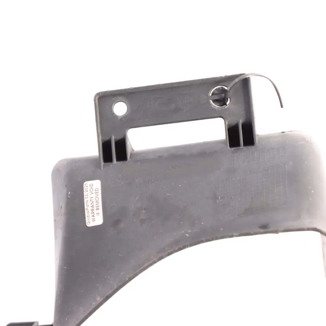 Duct Guide Channel Outer Exterior Radiator Right O/S to BMW M2 F87 Air with Part number 8064146 BMW M2 F87 Air Duct Guide Channel Outer Exterior Radiator Right O/S - SKU 8064146 - Part number 8064146