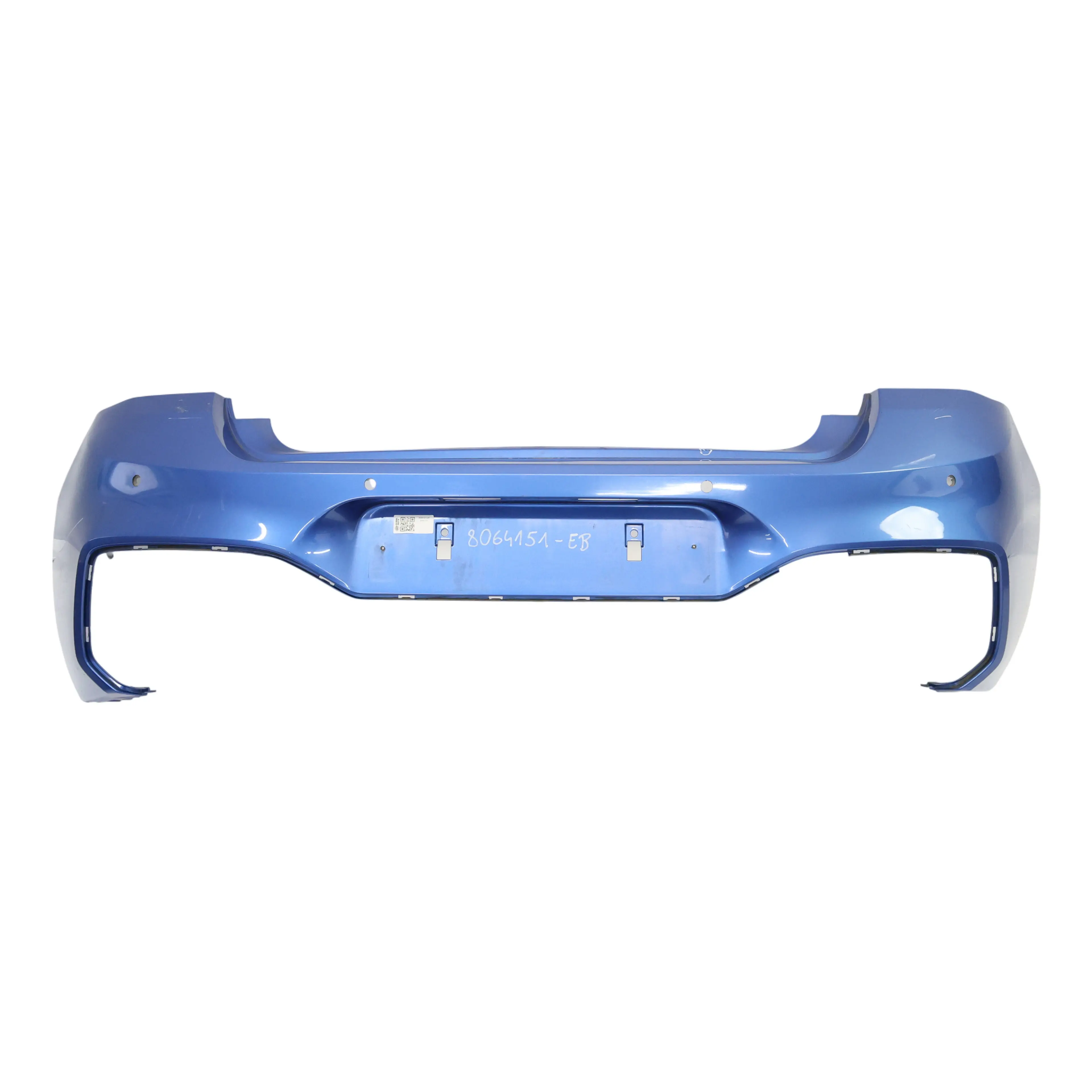 BMW F20 F21 LCI M Sport Rear Bumper Trim Panel Estoril Blue Metallic - B45