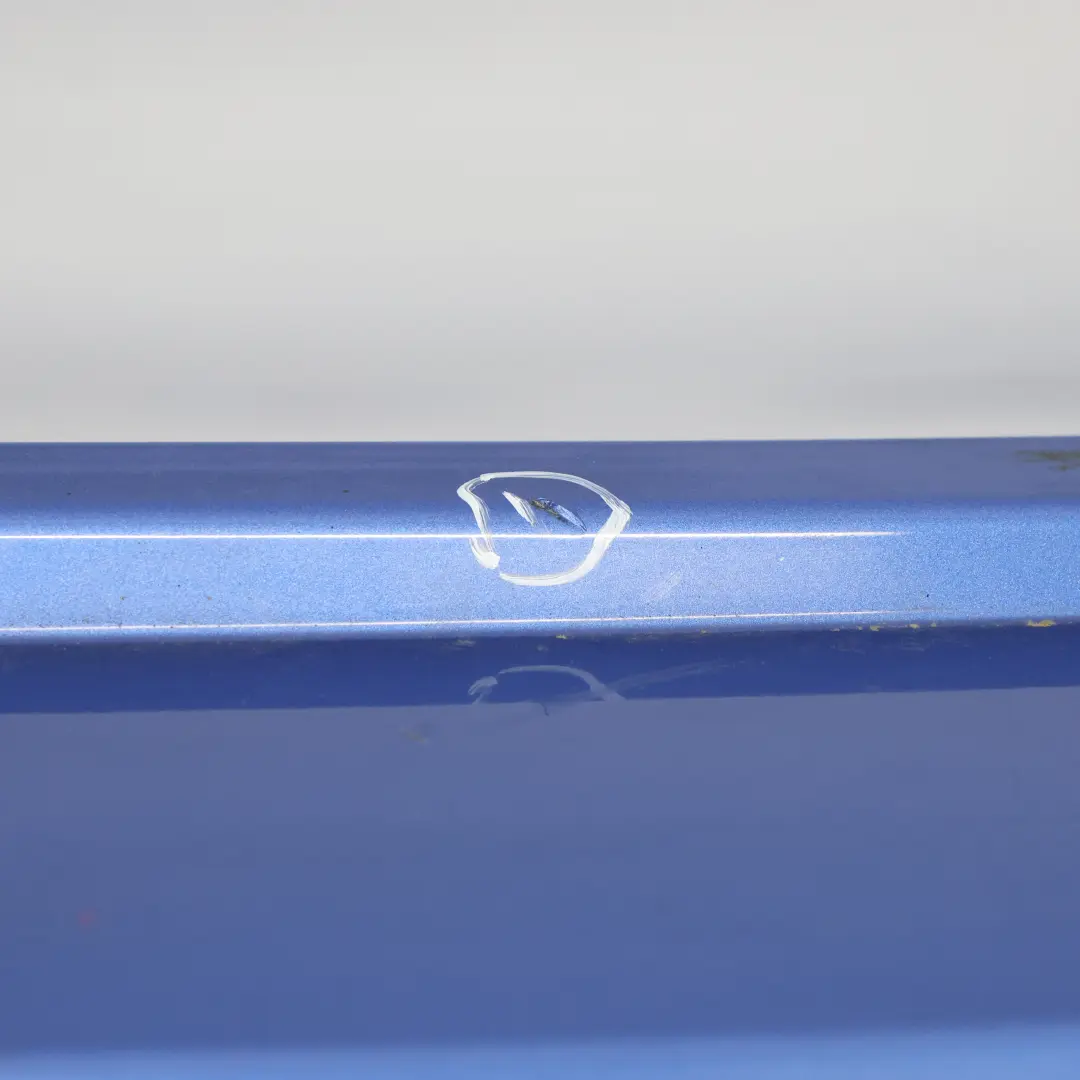 Bumper Trim Panel Estoril Blue Metallic - B45 to BMW F20 F21 LCI M Sport Rear with Part number 8064151 BMW F20 F21 LCI M Sport Rear Bumper Trim Panel Estoril Blue Metallic - B45 - SKU 8064151-EB - Part number 8064151