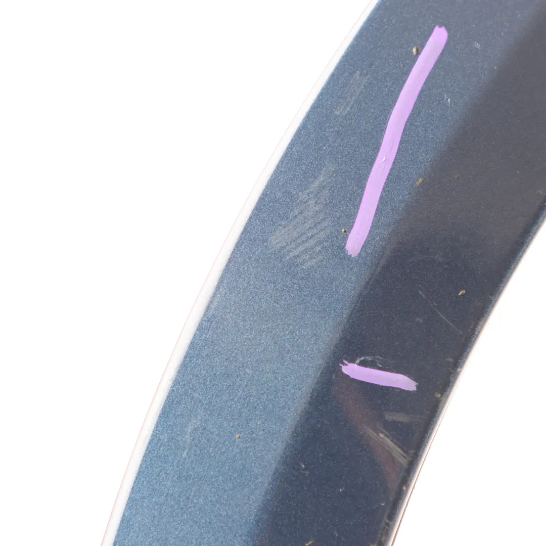 Arch Trim Strip Moulding Right O/S Phytonic Black C1M to BMW X3 G01 F97 Rear Wheel with Part number 8064826 BMW X3 G01 F97 Rear Wheel Arch Trim Strip Moulding Right O/S Phytonic Black C1M - SKU 8064826-PBLA - Part number 8064826