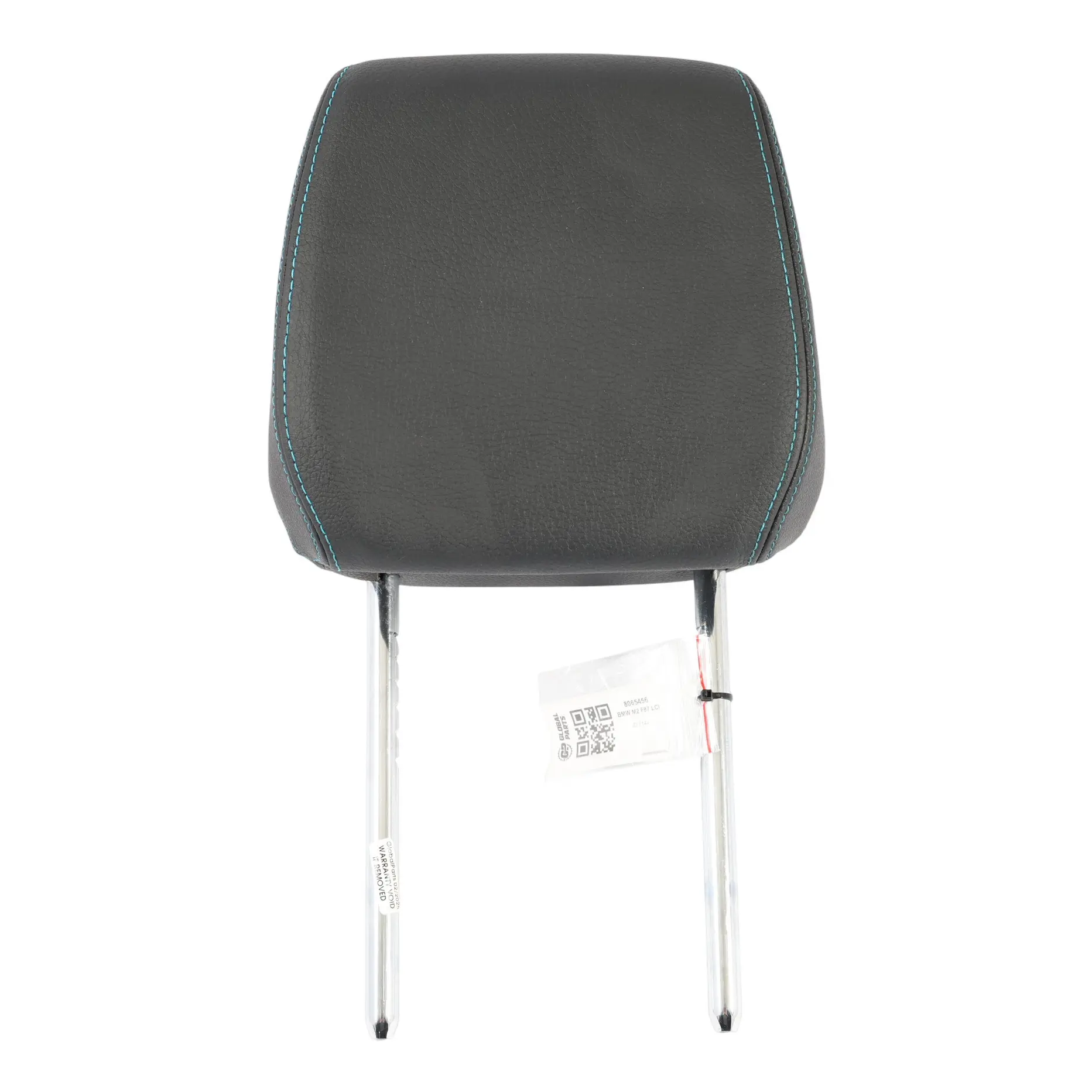 BMW F87 M2 Appuie-Tête Siège Avant Cuir Noir Bleu Gauche Droite 8065456