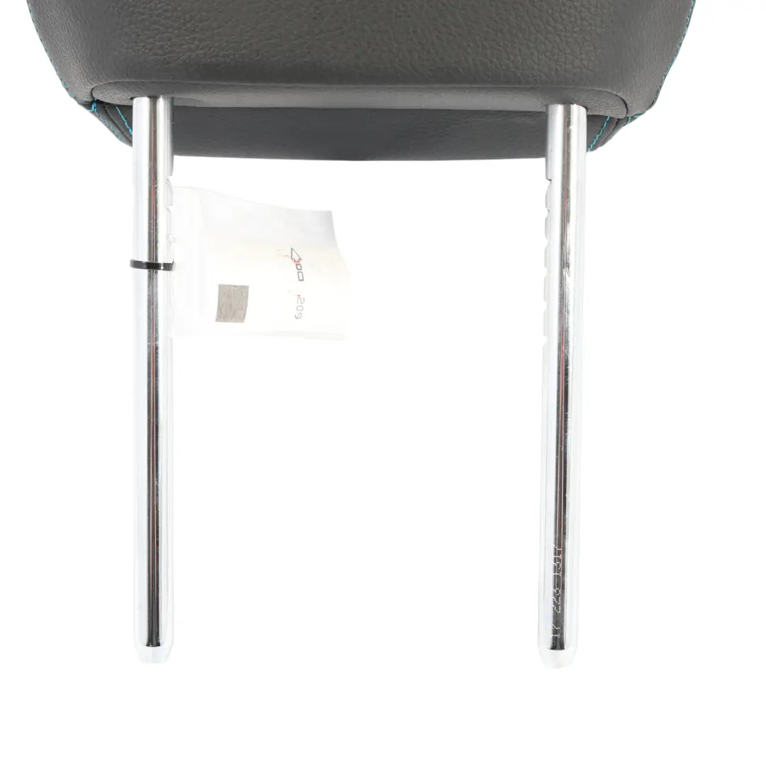 Reposacabezas Delantero Cuero Negro Azul Izquierdo Derecho para BMW F87 M2 con número de pieza 8065456 BMW F87 M2 Reposacabezas Delantero Cuero Negro Azul Izquierdo Derecho - SKU 8065456 - Número de pieza 8065456