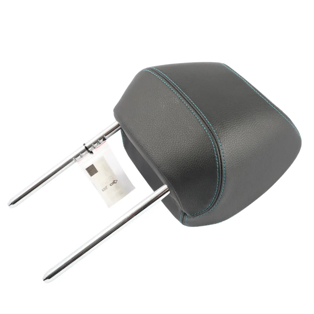 Reposacabezas Delantero Cuero Negro Azul Izquierdo Derecho para BMW F87 M2 con número de pieza 8065456 BMW F87 M2 Reposacabezas Delantero Cuero Negro Azul Izquierdo Derecho - SKU 8065456 - Número de pieza 8065456