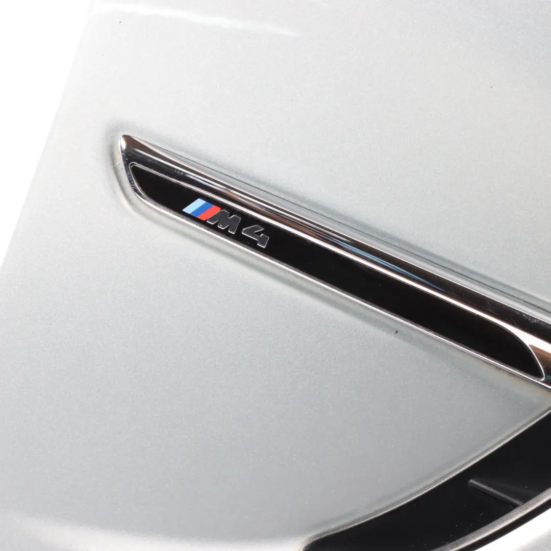 BMW F82 F83 M4 Side Panel Fender Wing Front Right O/S Silverstone II - A29 - SKU 8066918-SIL - Part number 8066918