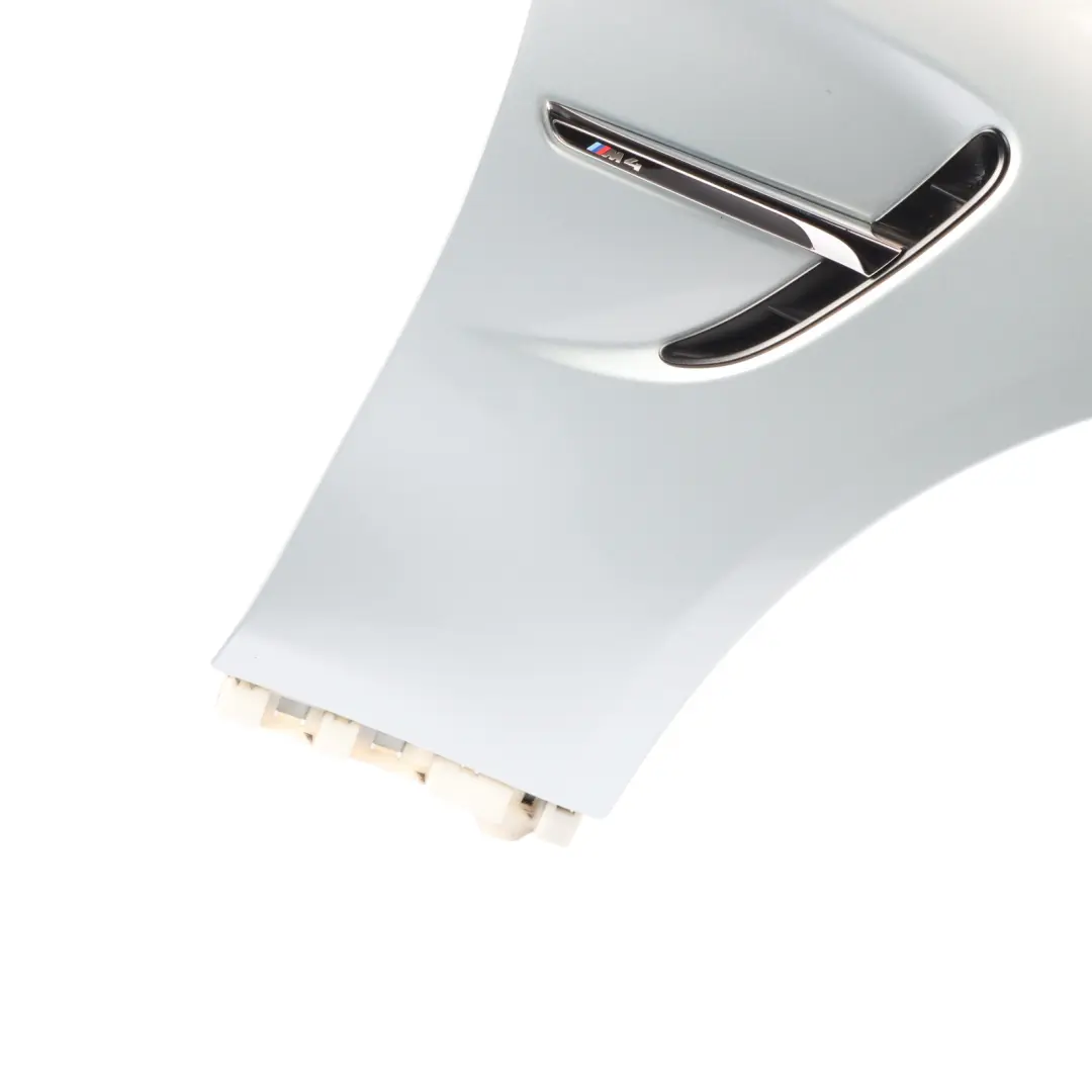 Side Panel Fender Wing Front Right O/S Silverstone II - A29 to BMW F82 F83 M4 with Part number 8066918 BMW F82 F83 M4 Side Panel Fender Wing Front Right O/S Silverstone II - A29 - SKU 8066918-SIL - Part number 8066918