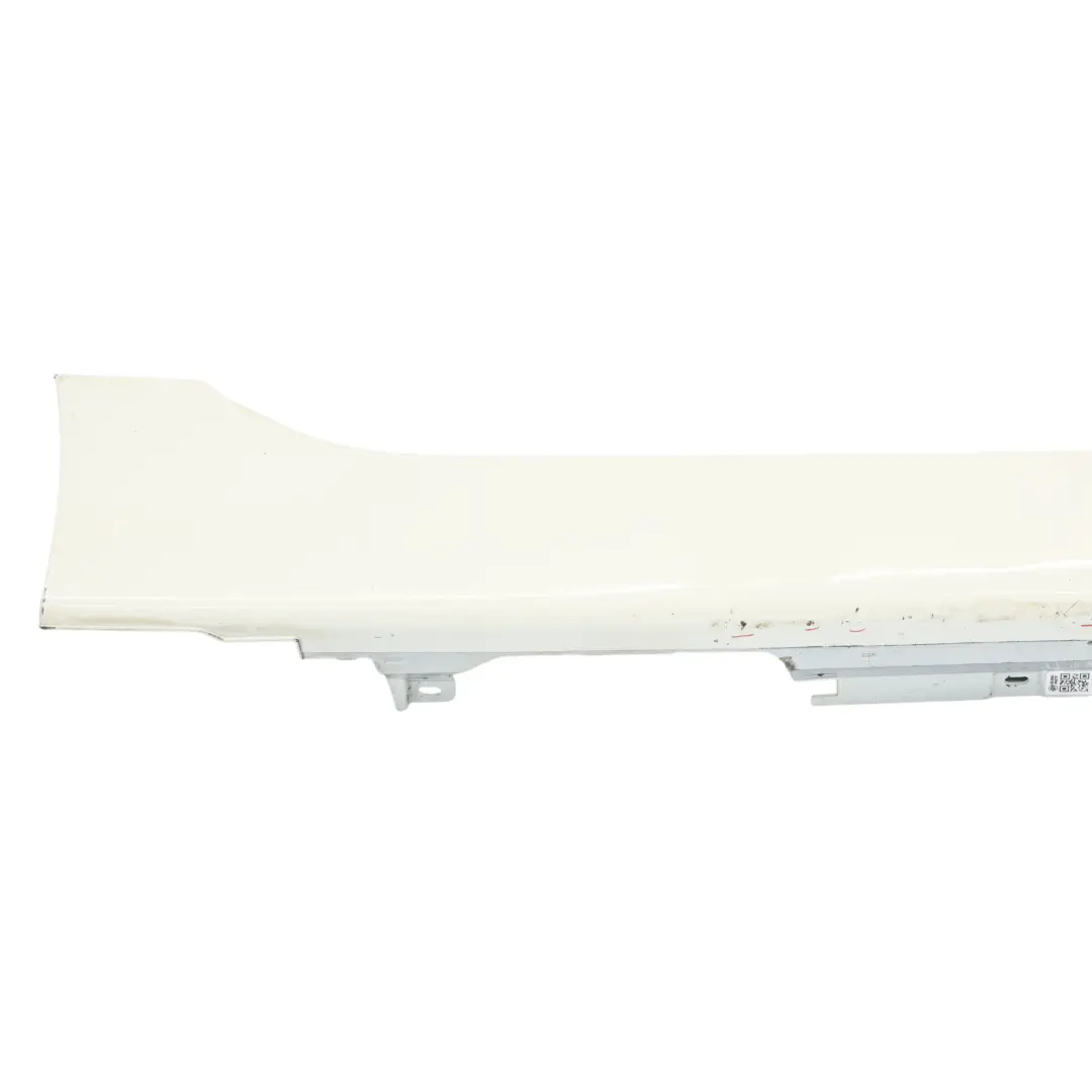 Sill Trim Panel Right O/S Side Skirt Alpinweiss 3 - 300 to BMW F46 GT M Sport with Part number 8067076 BMW F46 GT M Sport Sill Trim Panel Right O/S Side Skirt Alpinweiss 3 - 300 - SKU 8067076-AW - Part number 8067076