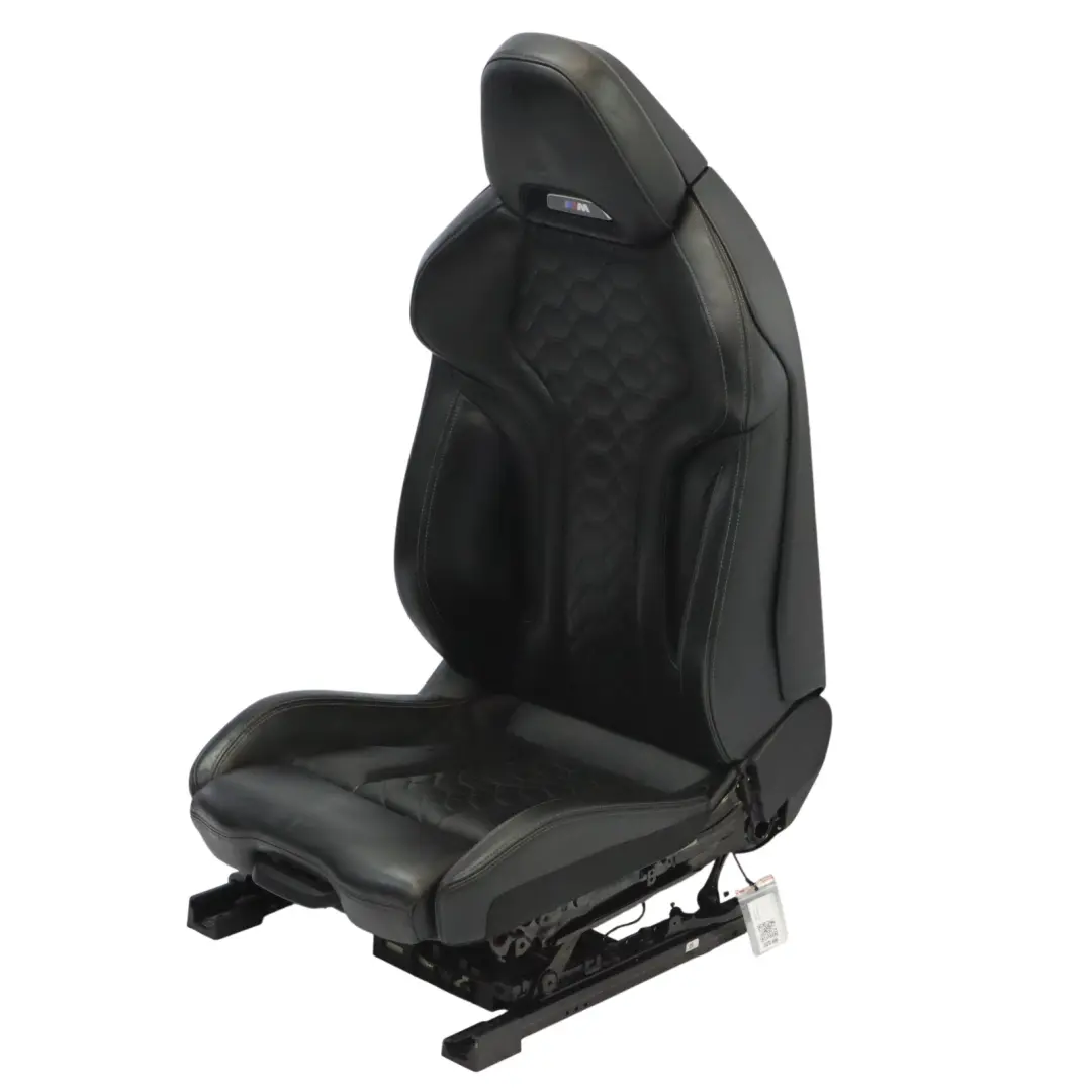 BMW X4 M F98 M Sport Fotel Przedni Prawy Grzany Skóra Merino Czarny - SKU 8067169-1 - Numer Części 8067169