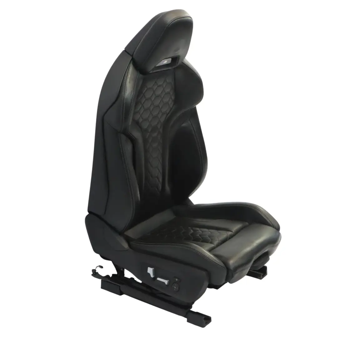 BMW X4 M F98 M Sport Fotel Przedni Prawy Grzany Skóra Merino Czarny - SKU 8067169-1 - Numer Części 8067169
