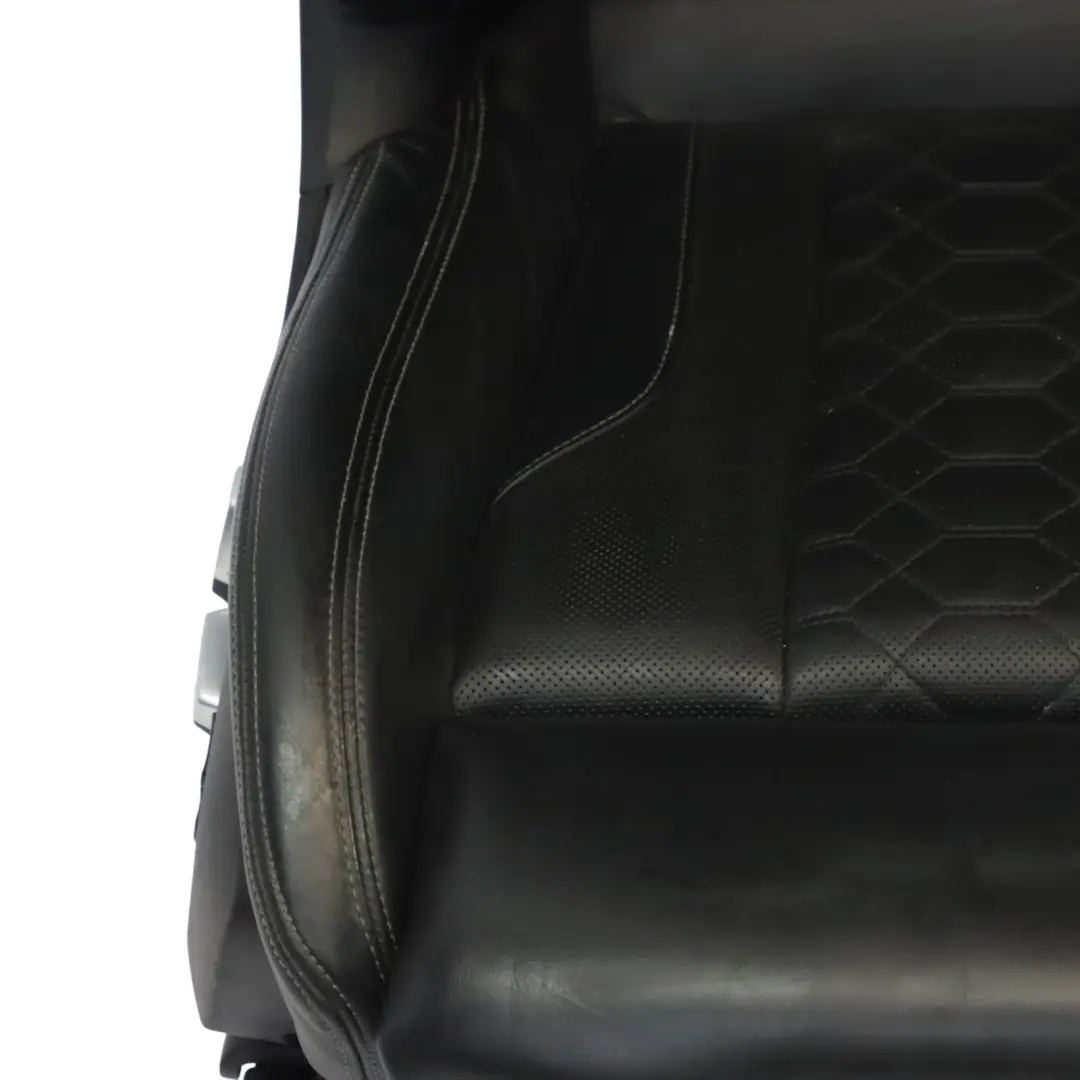 Sedile Anteriore Destro Riscaldato Pelle Merino Nero per BMW X4 M F98 M Sport con numero di parte 8067169 BMW X4 M F98 M Sport Sedile Anteriore Destro Riscaldato Pelle Merino Nero - SKU 8067169-1 - Numero di parte 8067169