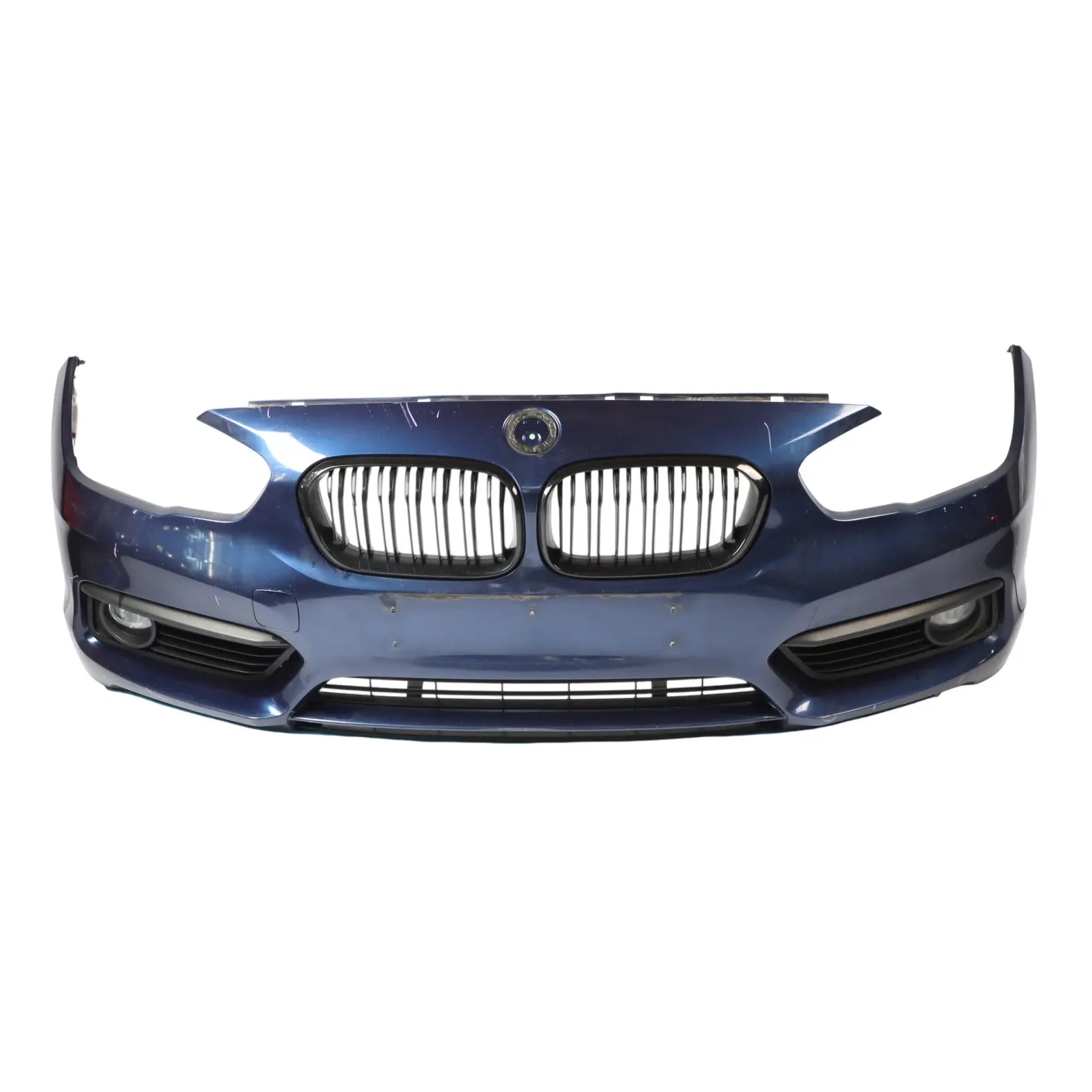 BMW F30 F31 M Sport Complete Front Bumper Trim Panel Mediterranean Blue - C10