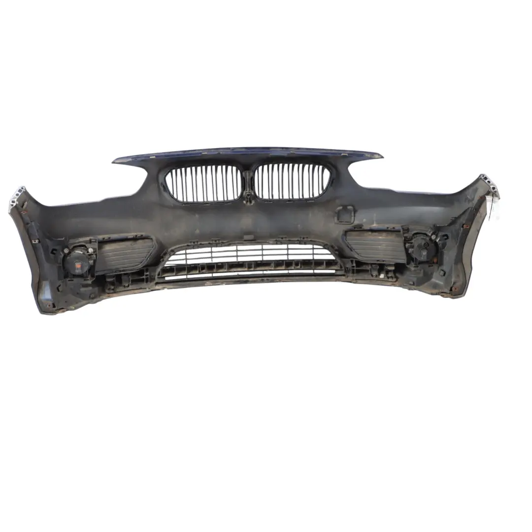 BMW F30 F31 M Sport Complete Front Bumper Trim Panel Mediterranean Blue - C10 - SKU 8067928-MED - Part number 8067928