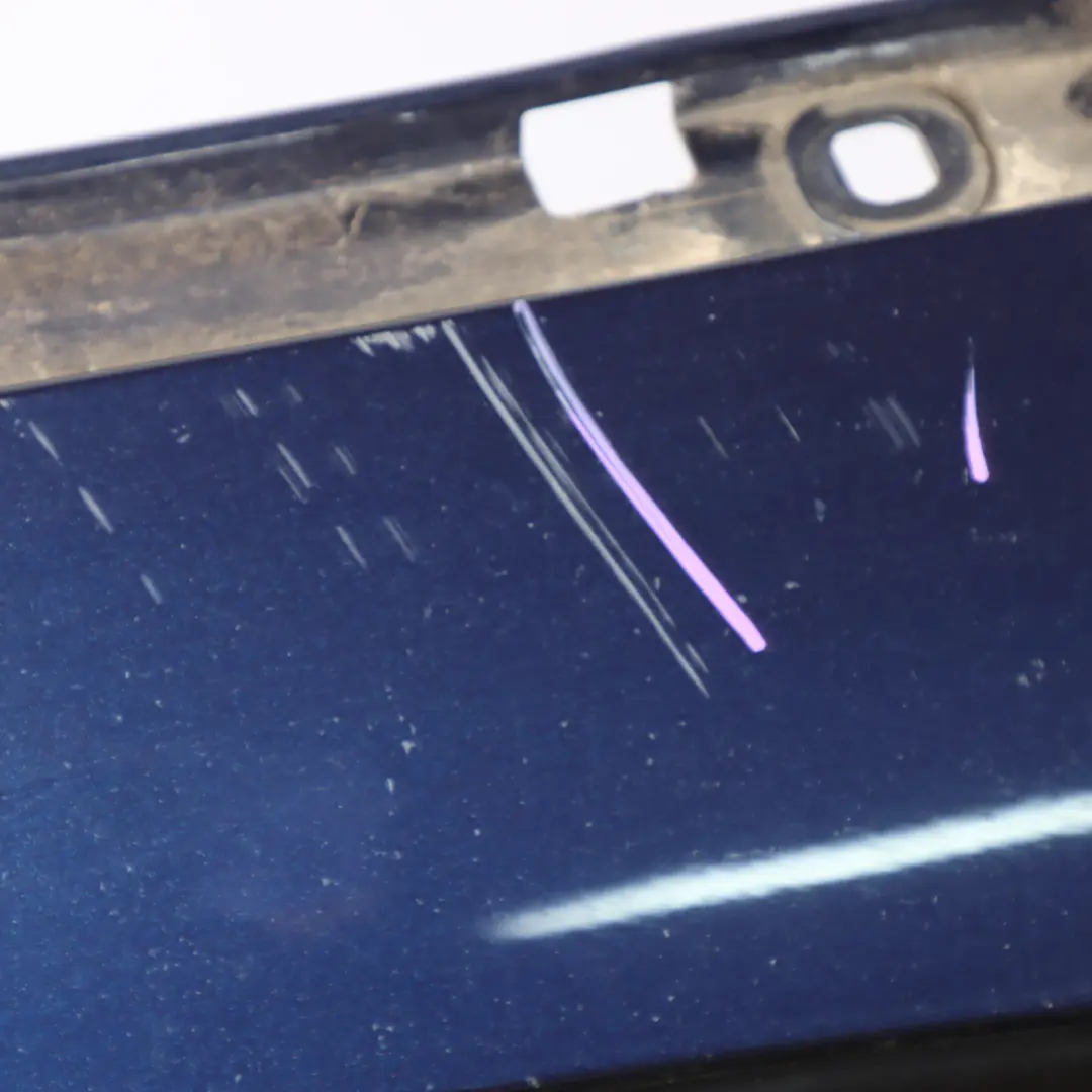 Complete Front Bumper Trim Panel Mediterranean Blue C10 to BMW F20 F21 LCI with Part number 7429711 BMW F20 F21 LCI Complete Front Bumper Trim Panel Mediterranean Blue C10 - SKU 7429711-MED - Part number 7429711