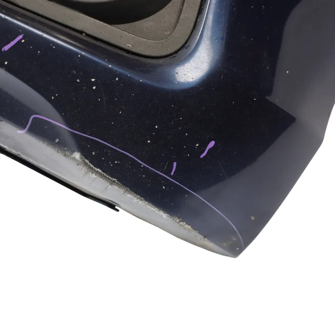 Complete Front Bumper Trim Panel Mediterranean Blue C10 to BMW F20 F21 LCI with Part number 7429711 BMW F20 F21 LCI Complete Front Bumper Trim Panel Mediterranean Blue C10 - SKU 7429711-MED - Part number 7429711