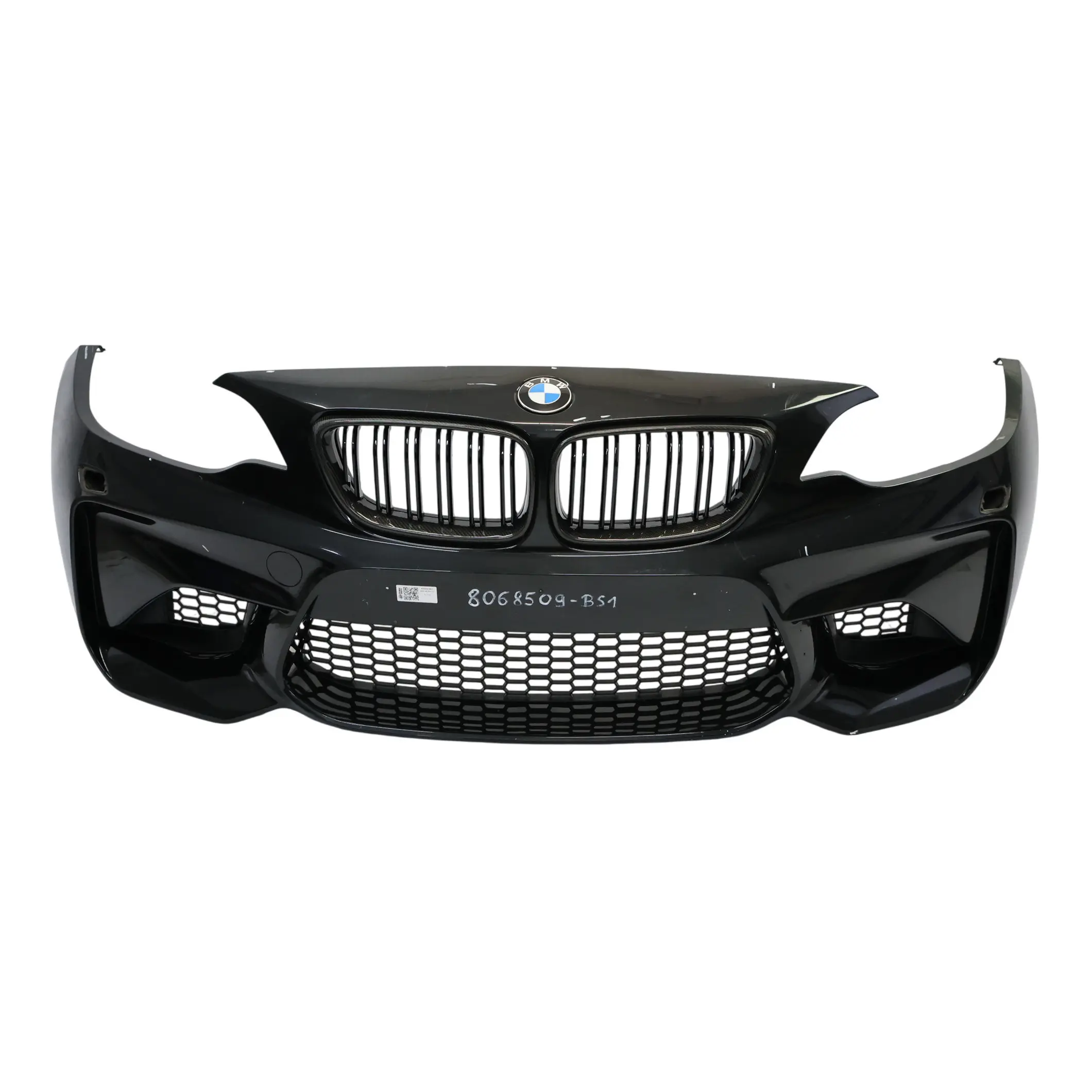 BMW M2 F87 Front Bumper Trim Panel Black Sapphire Metallic 475 8068509