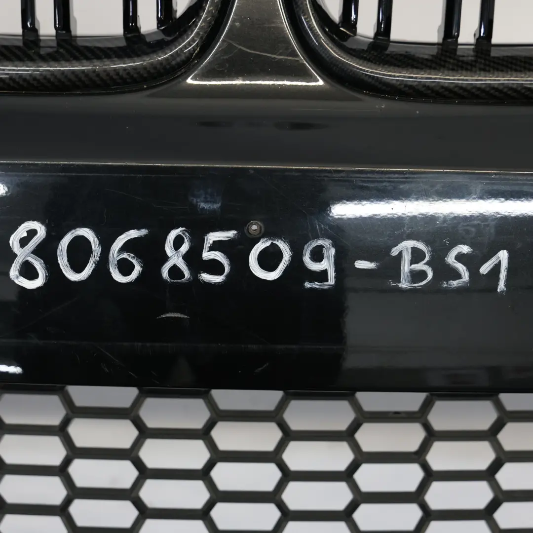 Front Bumper Trim Panel Black Sapphire Metallic 475 to BMW M2 F87 with Part number 8068509 BMW M2 F87 Front Bumper Trim Panel Black Sapphire Metallic 475 - SKU 8068509-BS1 - Part number 8068509