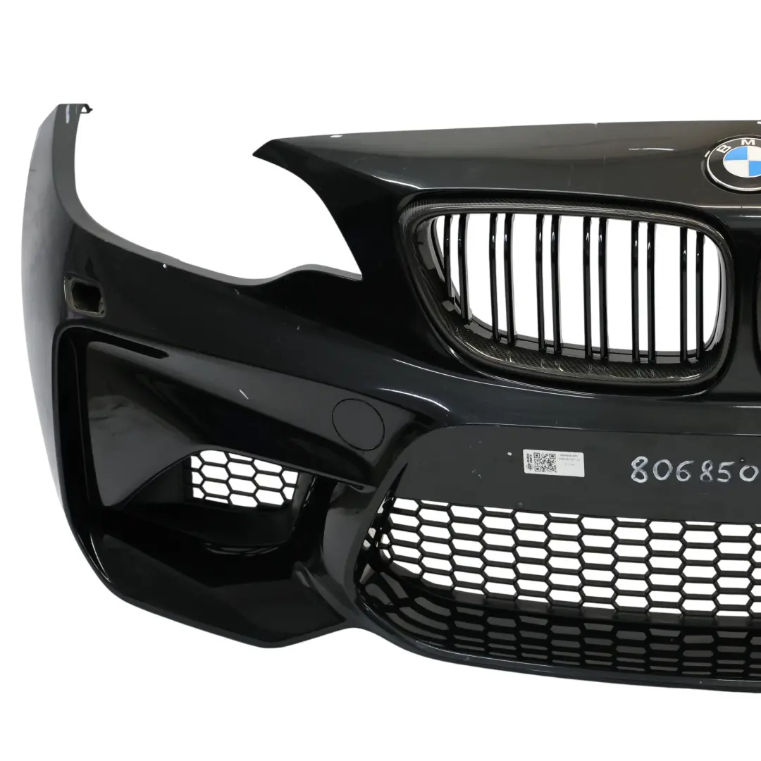BMW M2 F87 Front Bumper Trim Panel Black Sapphire Metallic 475 - SKU 8068509-BS1 - Part number 8068509