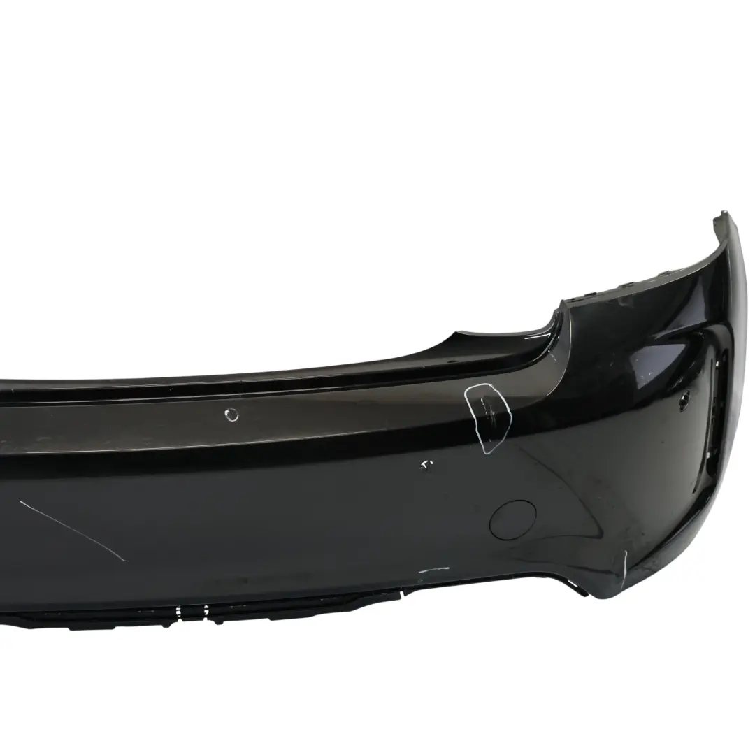 BMW F87 M2 M Sport Heckstoßstange Komplett PDC Schwarz Saphir 475 - SKU 8068541-BS1 - Teilenummer 8068541
