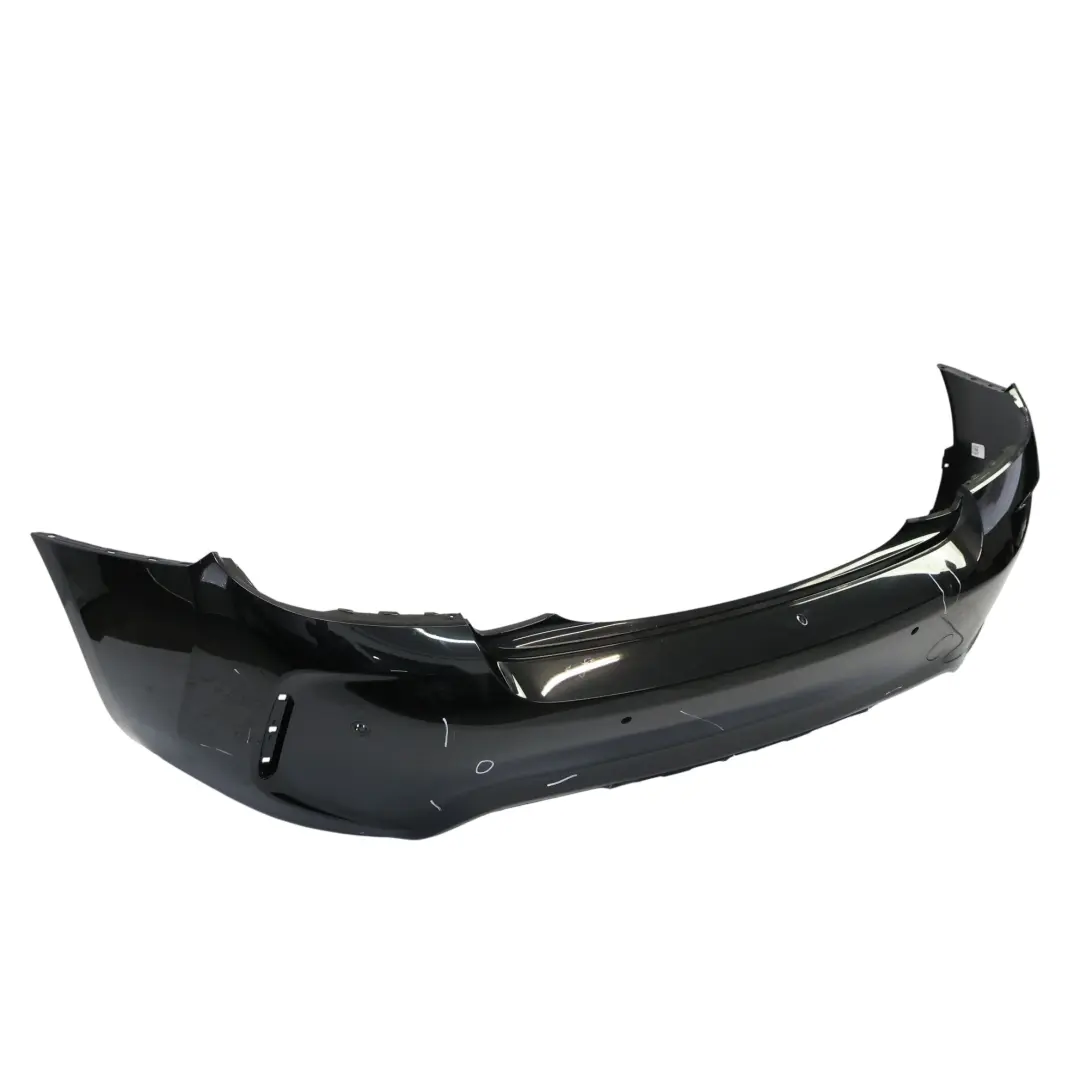 BMW F87 M2 M Sport Rear Bumper Complete PDC Black Sapphire Metallic 475 - SKU 8068541-BS1 - Part number 8068541