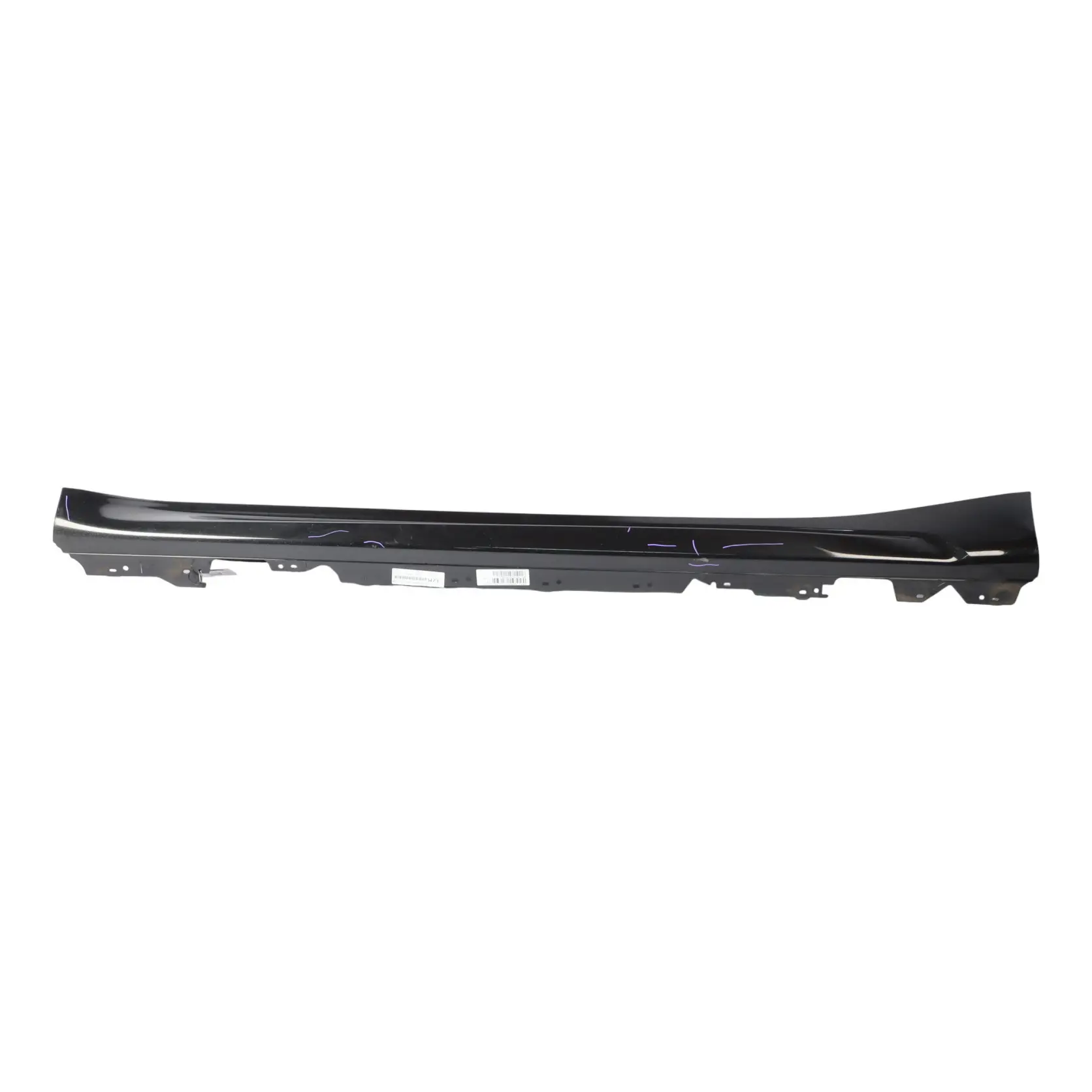 BMW F87 M2 Side Skirt Sill Strip Left N/S Black Sapphire Metallic - 475