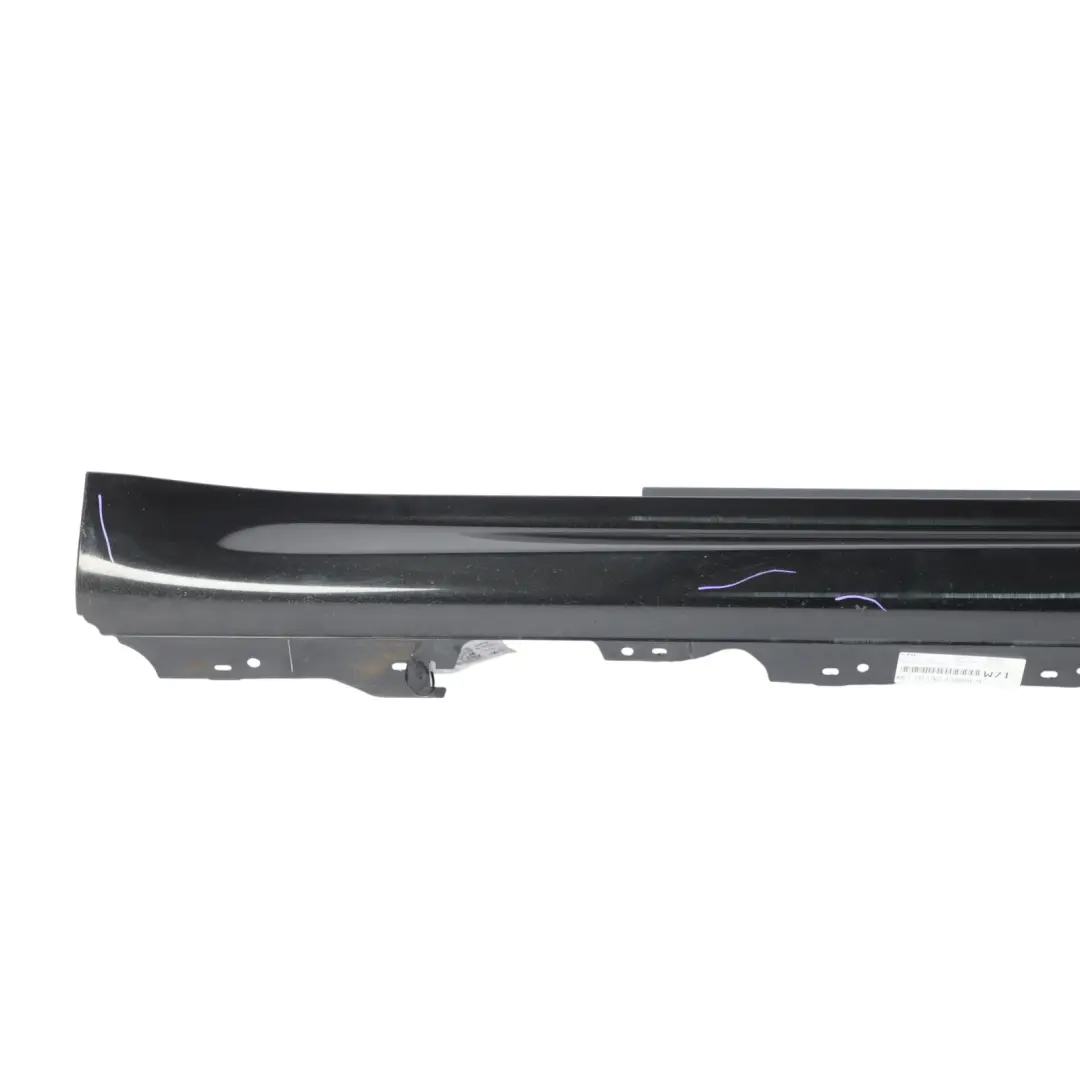 Side Skirt Sill Strip Left N/S Black Sapphire Metallic - 475 to BMW F87 M2 with Part number 8068599 BMW F87 M2 Side Skirt Sill Strip Left N/S Black Sapphire Metallic - 475 - SKU 8068599-BS - Part number 8068599