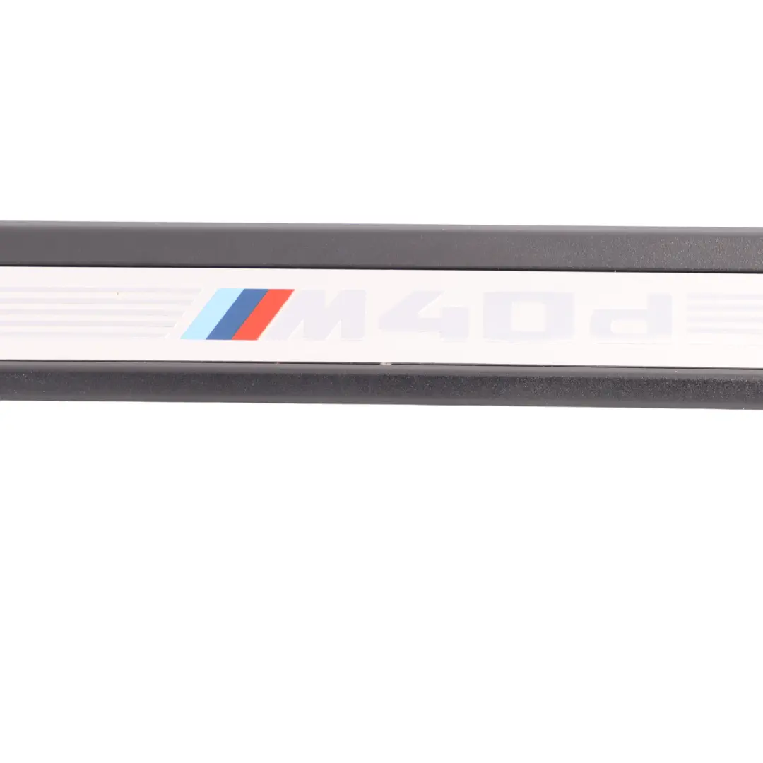 Front Door Entry Entrance Sill Kick Plate Cover Left Right N/O/S to BMW G01 with Part number 8068745 BMW G01 Front Door Entry Entrance Sill Kick Plate Cover Left Right N/O/S - SKU 8068745 - Part number 8068745