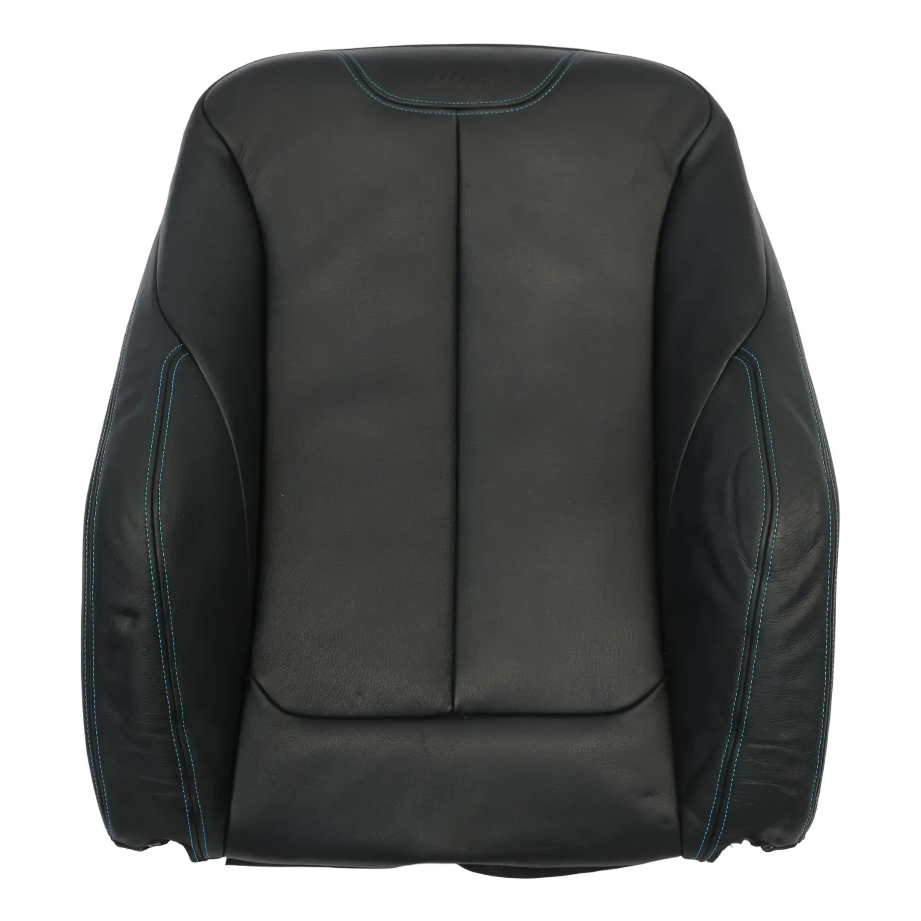 BMW F87 M2 Front Seat Backrest Left N/S Heated Leather Dakota Black Blue Stitch
