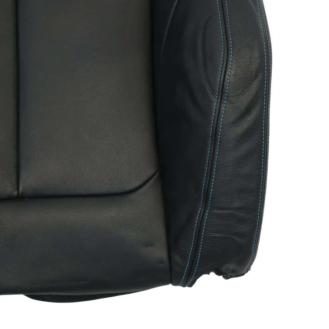 Schienale Sedile Anteriore Sinistro Riscaldato Pelle Dakota Nero Blu per BMW F87 M2 con numero di parte 8070719 BMW F87 M2 Schienale Sedile Anteriore Sinistro Riscaldato Pelle Dakota Nero Blu - SKU 8070719 - Numero di parte 8070719