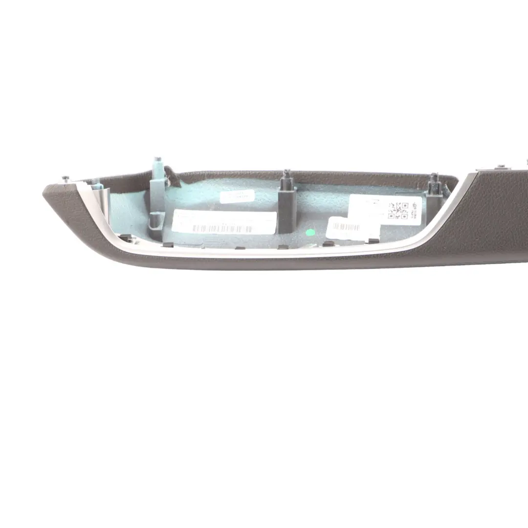 Front Door Card Trim Arm Rest Panel Right O/S Black Leather to BMW G32 with Part number 8073824 BMW G32 Front Door Card Trim Arm Rest Panel Right O/S Black Leather - SKU 8073824 - Part number 8073824