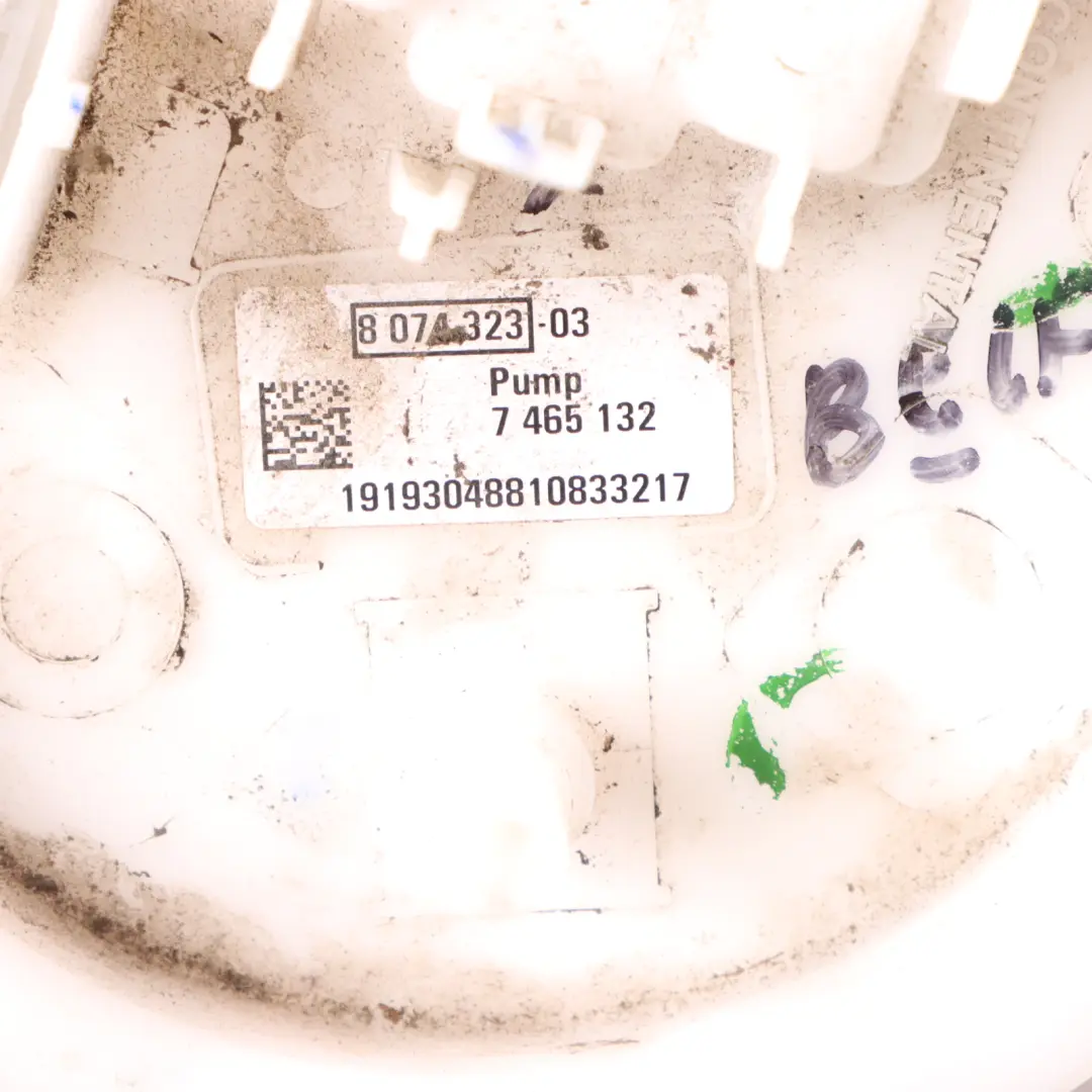 BMW X3M X4M F97 F98 S58 Fuel Petrol Pump Sender Level Sensor Unit - SKU 8074323 - Part number 8074323