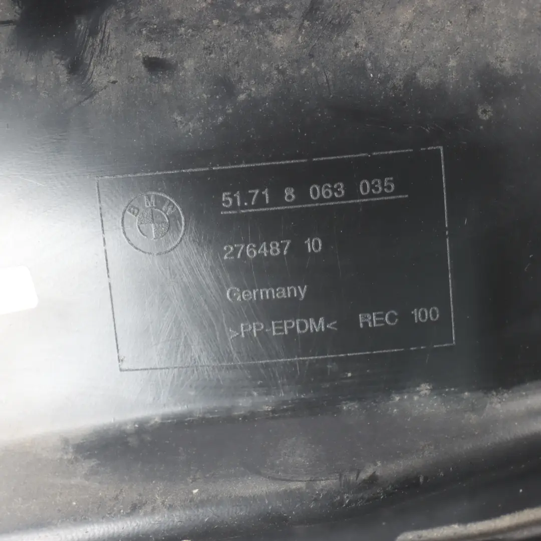 Arch Housing Splash Guard Rear Left N/S 8063035 to BMW F87 M2 Cover Wheel with Part number 8085259 BMW F87 M2 Cover Wheel Arch Housing Splash Guard Rear Left N/S 8063035 - SKU 8085259 - Part number 8085259