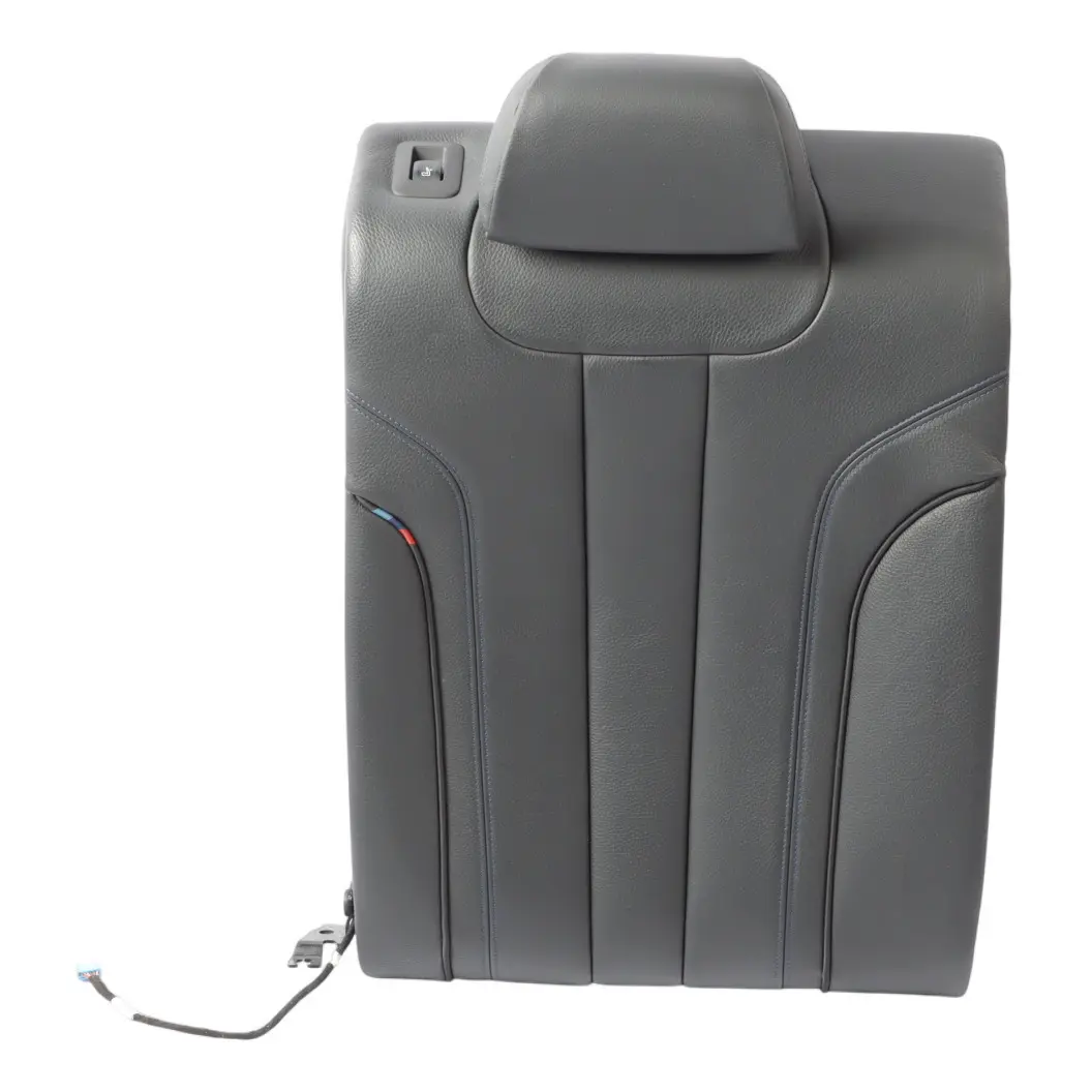 Interior Rear Seat Cover Backrest Right O/S Leather Black to BMW G32 GT with Part number 8089494 BMW G32 GT Interior Rear Seat Cover Backrest Right O/S Leather Black - SKU 8089494 - Part number 8089494
