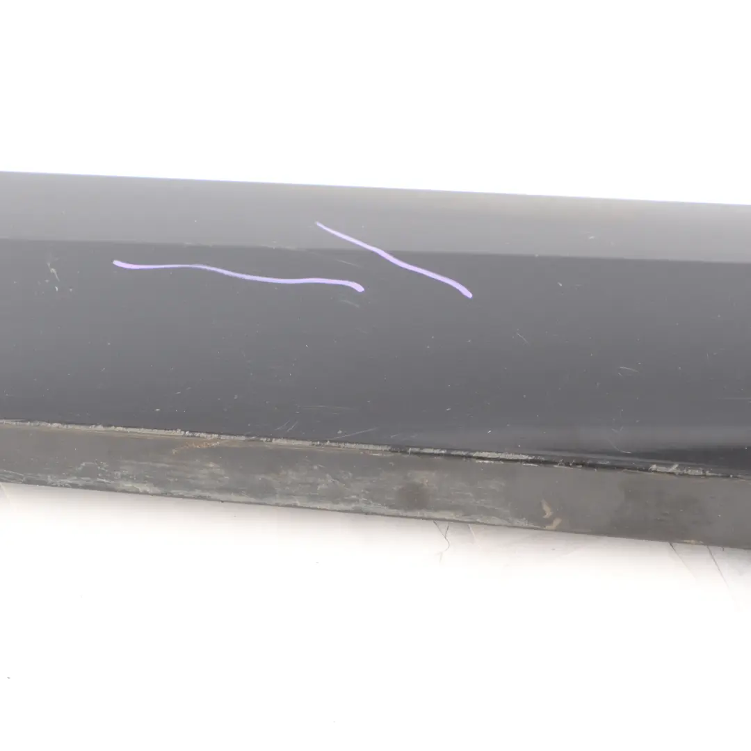 BMW X2 F39 Door Moulding Strip Pillar Front Left N/S Black Sapphire 475 - SKU 8089921-BS - Part number 8089921