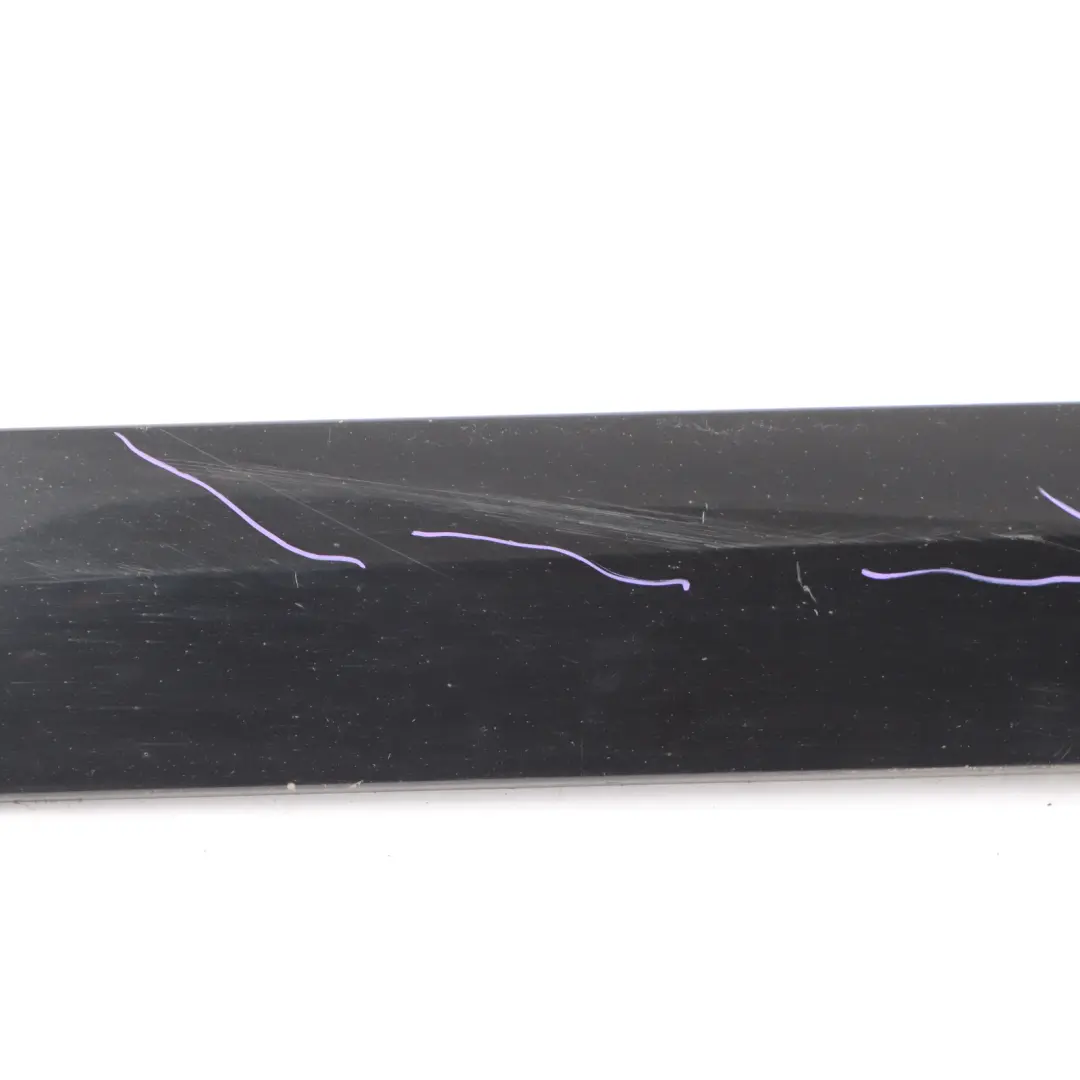 Door Moulding Strip Pillar Front Left N/S Black Sapphire 475 to BMW X2 F39 with Part number 8089921 BMW X2 F39 Door Moulding Strip Pillar Front Left N/S Black Sapphire 475 - SKU 8089921-BS - Part number 8089921