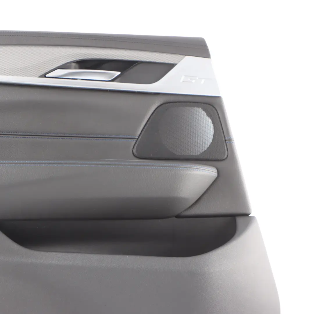 Door Card Lining Trim Panel Left N/S Leather Black to BMW G32 GT Rear with Part number 8091485 BMW G32 GT Rear Door Card Lining Trim Panel Left N/S Leather Black - SKU 8091485 - Part number 8091485