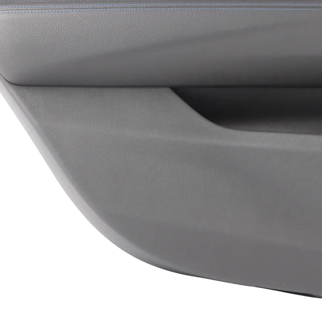 Door Card Lining Trim Panel Left N/S Leather Black to BMW G32 GT Rear with Part number 8091485 BMW G32 GT Rear Door Card Lining Trim Panel Left N/S Leather Black - SKU 8091485 - Part number 8091485