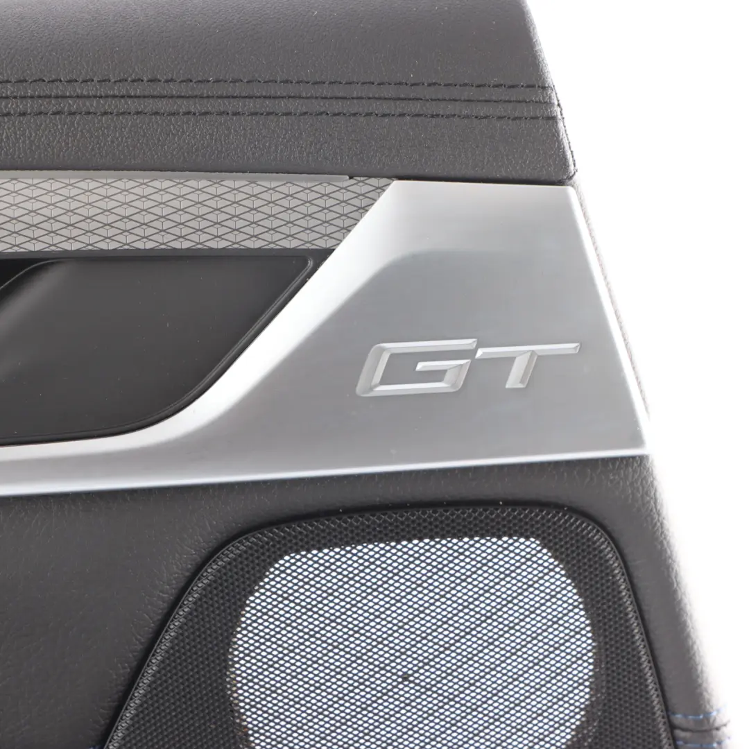 Door Card Lining Trim Panel Left N/S Leather Black to BMW G32 GT Rear with Part number 8091485 BMW G32 GT Rear Door Card Lining Trim Panel Left N/S Leather Black - SKU 8091485 - Part number 8091485