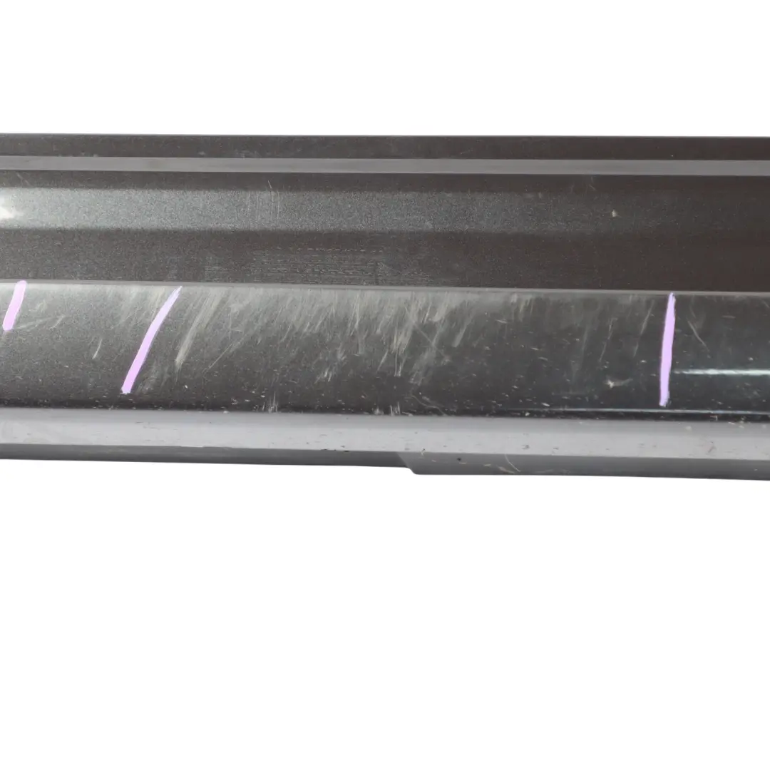 Side Skirt Right O/S M Sport Sill Strip Cover Trim Sophistograu - A90 to BMW X3 G01 with Part number 8091996 BMW X3 G01 Side Skirt Right O/S M Sport Sill Strip Cover Trim Sophistograu - A90 - SKU 8091996-SOP - Part number 8091996