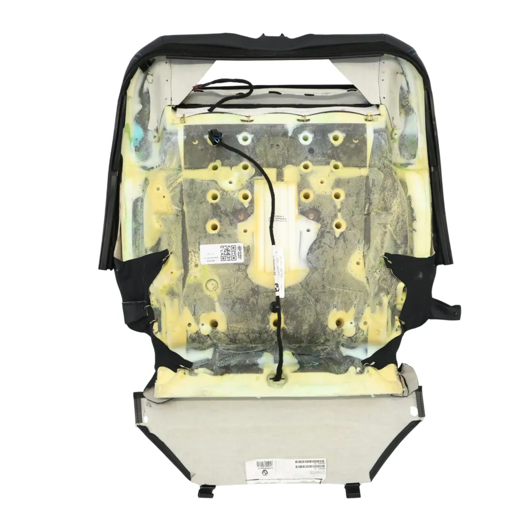 BMW F87 M2 Respaldo Asiento Delantero Izquierdo Derecho Cuero Dakota Negro - SKU 8093939 - Número de pieza 8093939