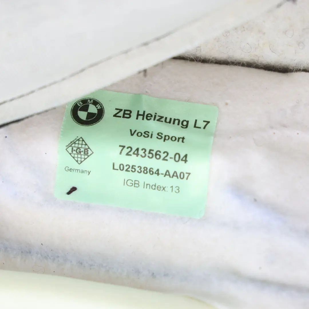 BMW F87 M2 Vordersitzkissen Links Rechts Beheizt Leder Dakota Schwarz Blau - SKU 8093939 - Teilenummer 8093939