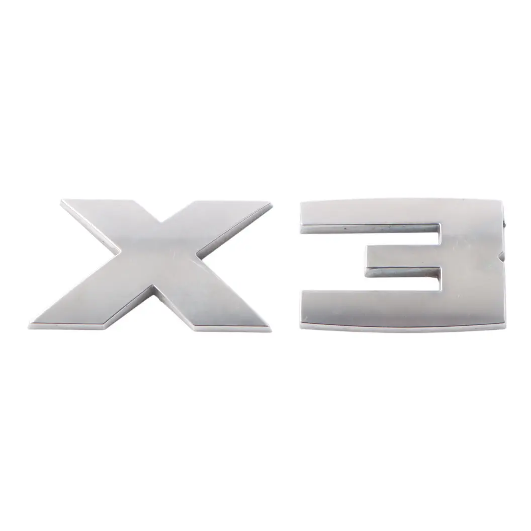 Trunk Emblem Base Trim Chrome to BMW X3 G01 Rear Tailgate with Part number 8094311 BMW X3 G01 Rear Tailgate Trunk Emblem Base Trim Chrome - SKU 8094311 - Part number 8094311