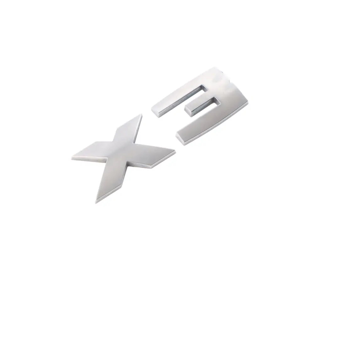 BMW X3 G01 Rear Tailgate Trunk Emblem Base Trim Chrome - SKU 8094311 - Part number 8094311