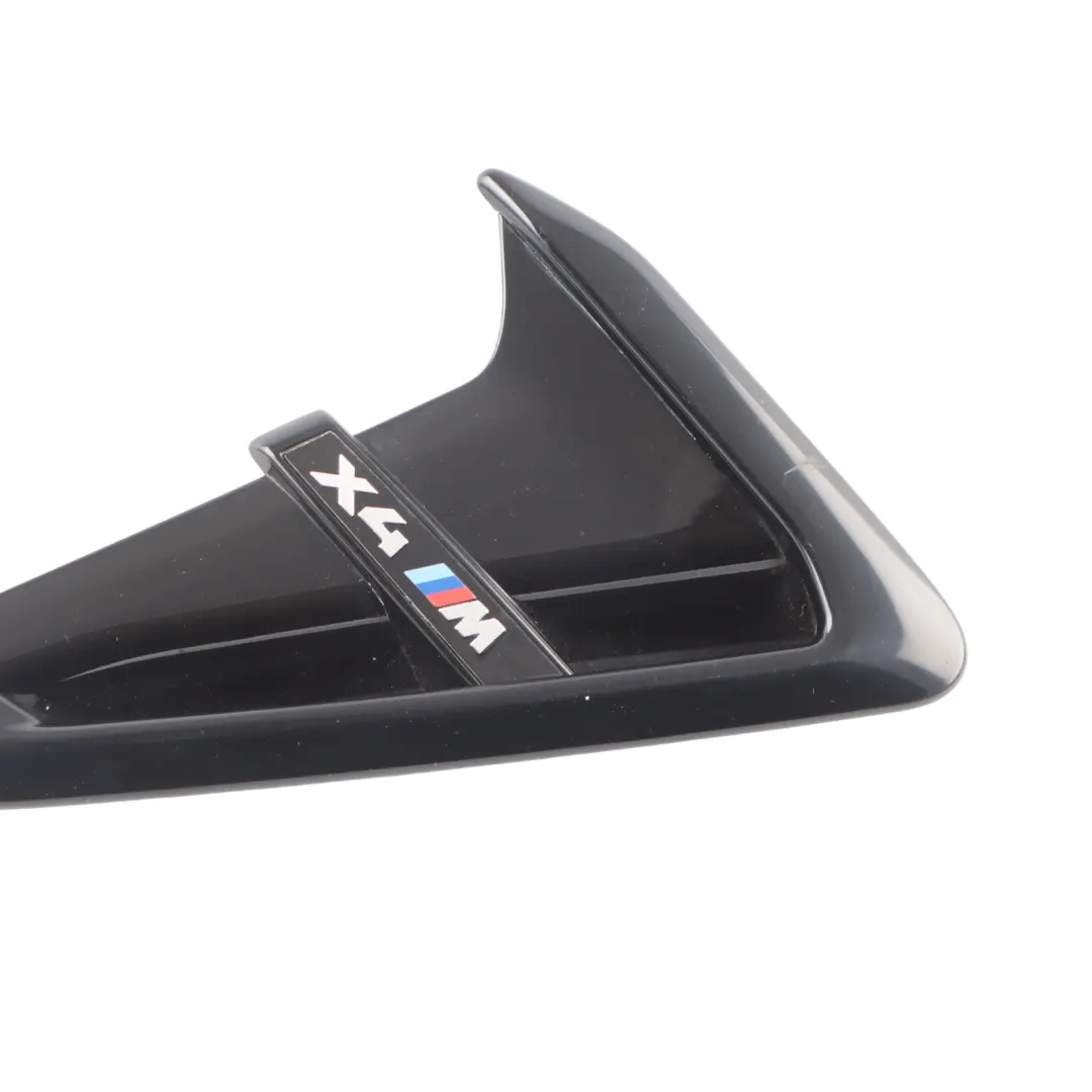 Fender Trim BMW X4 F98 M Side Panel Air Duct Front Right O/S X4M Competition to with Part number 8098094 Fender Trim BMW X4 F98 M Side Panel Air Duct Front Right O/S X4M Competition - SKU 8098094 - Part number 8098094