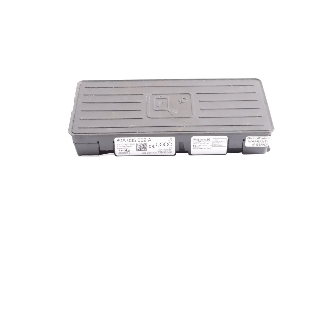 Wireless Charger Centre Console Phone Charging Module Unit to Audi Q5 FY with Part number 80A035502A Audi Q5 FY Wireless Charger Centre Console Phone Charging Module Unit - SKU 80A035502A - Part number 80A035502A