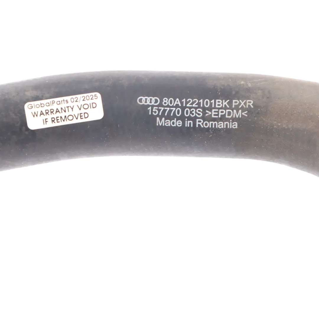 Coolant Water Hose Line Cooling Unit Tube Pipe Petrol to Audi Q5 FY with Part number 80A122101BK Audi Q5 FY Coolant Water Hose Line Cooling Unit Tube Pipe Petrol - SKU 80A122101BK - Part number 80A122101BK