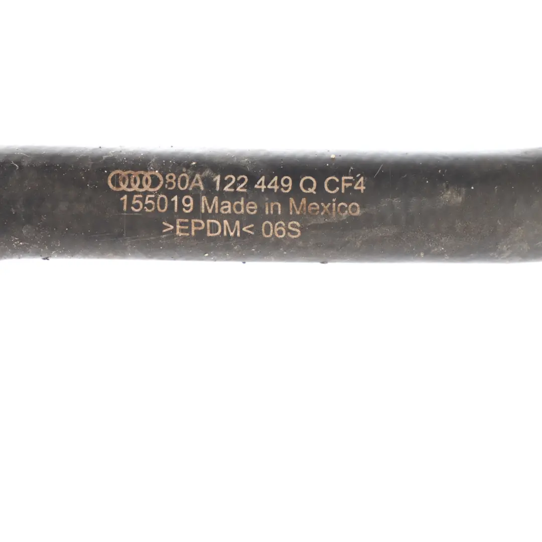 Water Hose Cooling Coolant Pipe Line to Audi Q5 FY 2.0 TFSI Petrol with Part number 80A122449Q Audi Q5 FY 2.0 TFSI Petrol Water Hose Cooling Coolant Pipe Line - SKU 80A122449Q - Part number 80A122449Q